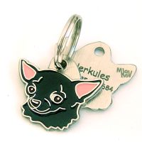 pet tag engraved 2014 chihuahua black.jpg pet ID tag, dog ID tags, pet tags, personalized pet tags MjavHov - engraved pet tags online